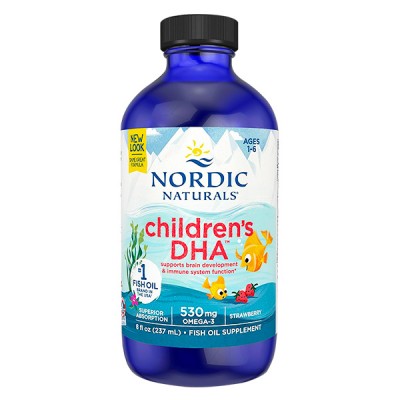 NORDIC NATURALS 挪威儿童液体DHA 草莓味 237ml